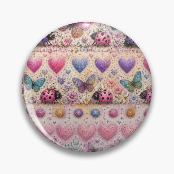 Item preview, Whimsical Springtime Ladybugs designed and sold by purplesensation.