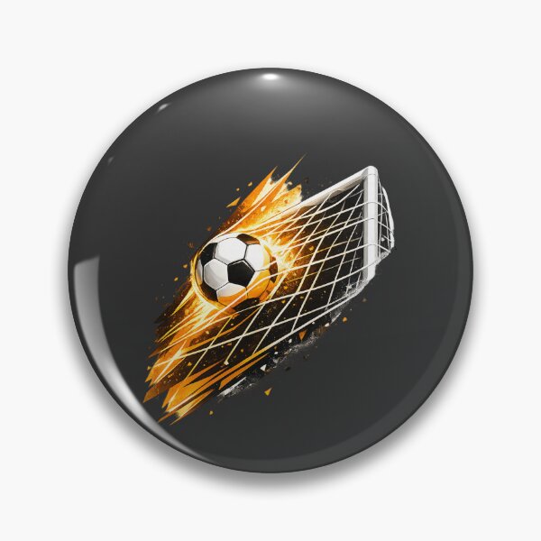 Item preview, Soccer Goal Flaming Ball Gift designed and sold by Corvoria.