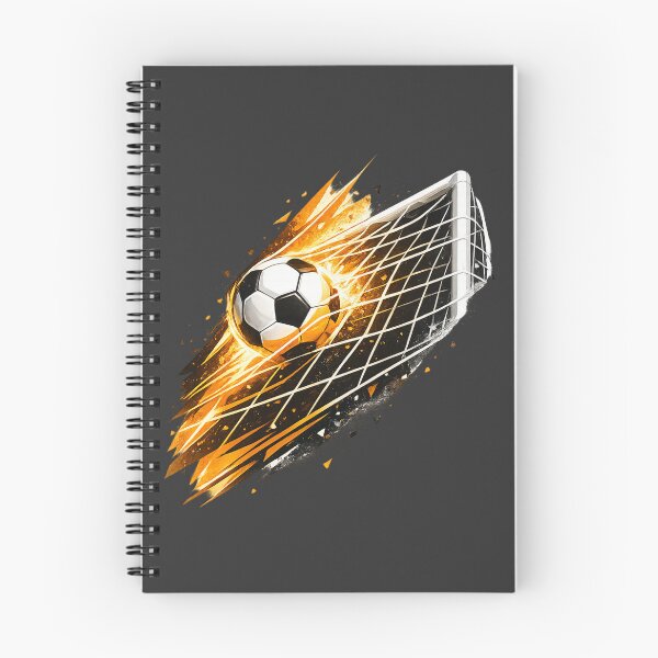 Item preview, Soccer Goal Flaming Ball Gift designed and sold by Corvoria.