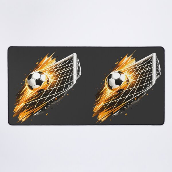 Item preview, Soccer Goal Flaming Ball Gift designed and sold by Corvoria.