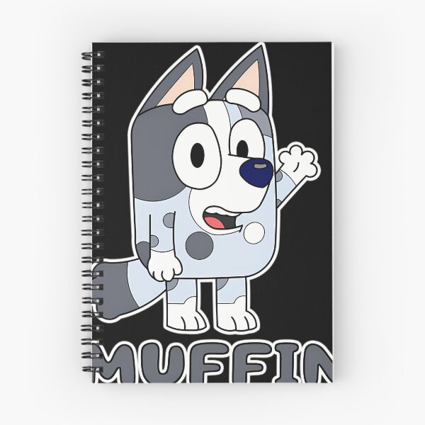 Item preview, Spotted Grey Puppy Waving Hello Typography designed and sold by shaafie1.