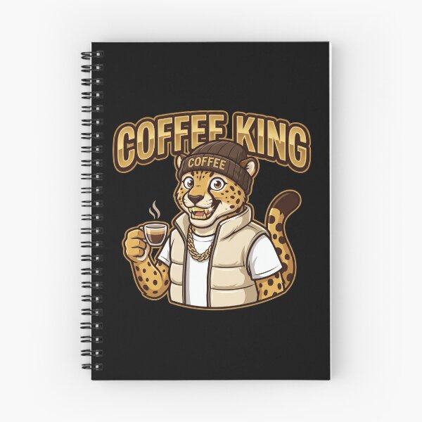 Item preview, Coffee King Cheetah Gift designed and sold by AbanoubStore.