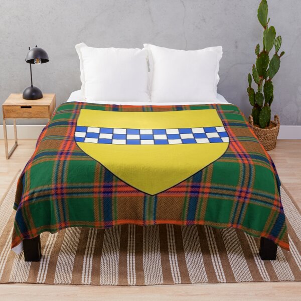 Item preview, Stewart High Steward of Scotland Arms and Royal Ancient Tartan designed and sold by Kirrindy Designs.