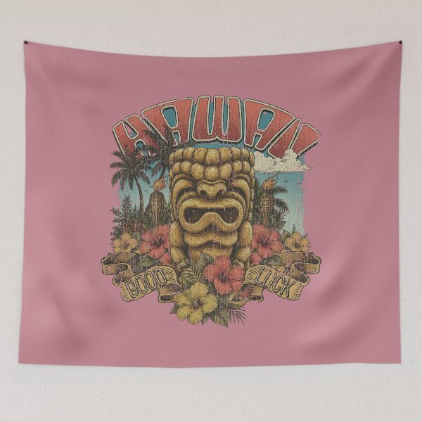 Item preview, Good Luck Hawaii Tiki 1972 designed and sold by AstroZombie6669.