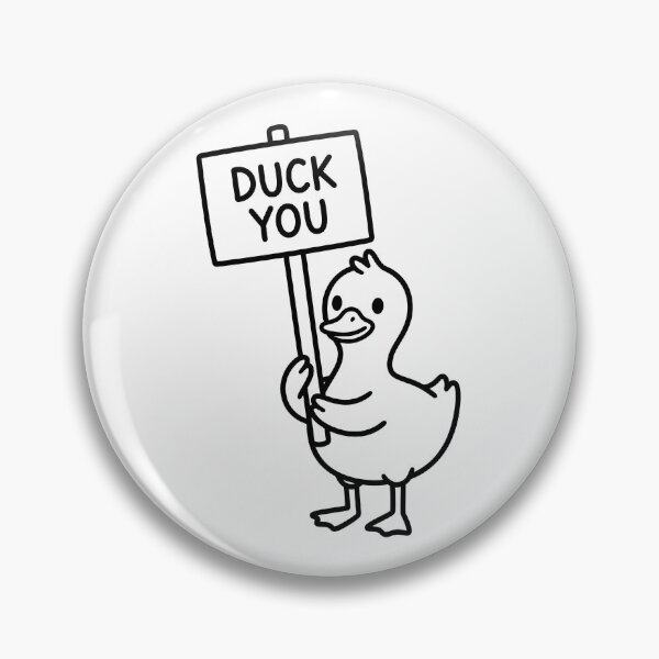 Item preview, Funny Cute Duck You Sign Pun designed and sold by seven things shop.