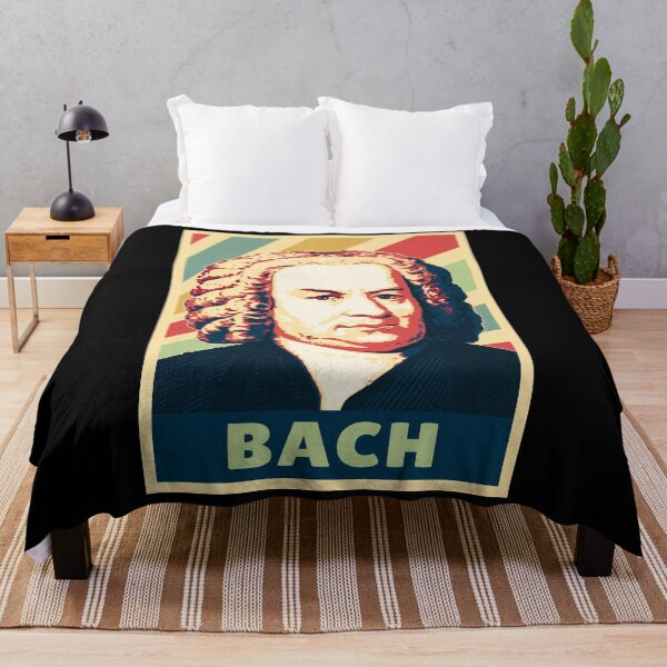 Item preview, Johann Sebastian Bach Composer Pop Art Portrait designed and sold by marke770.