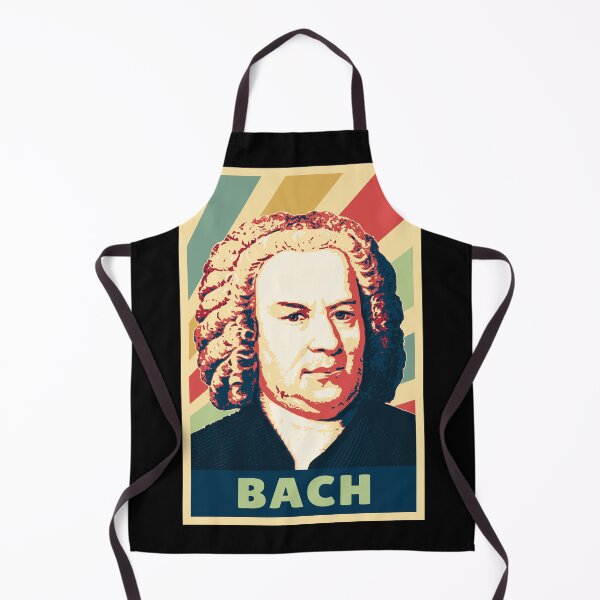 Item preview, Johann Sebastian Bach Composer Pop Art Portrait designed and sold by marke770.