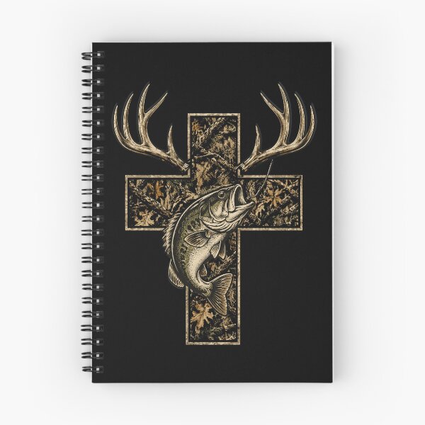 Item preview, Camo Faith Hunting Fishing Cross Hook Christian Jesus designed and sold by OlakunleOloroz.