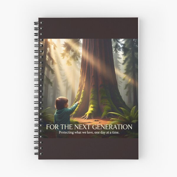 Item preview, For the Next Generation: Ancient Redwood Forest Conservation Campaign designed and sold by Creative-RE.