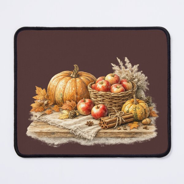 Item preview, Autumn Harvest Watercolor | Pumpkin Apple Cottagecore Art | Rustic Fall Kitchen Decor | Thanksgiving Illustration designed and sold by MagicMakerPh.