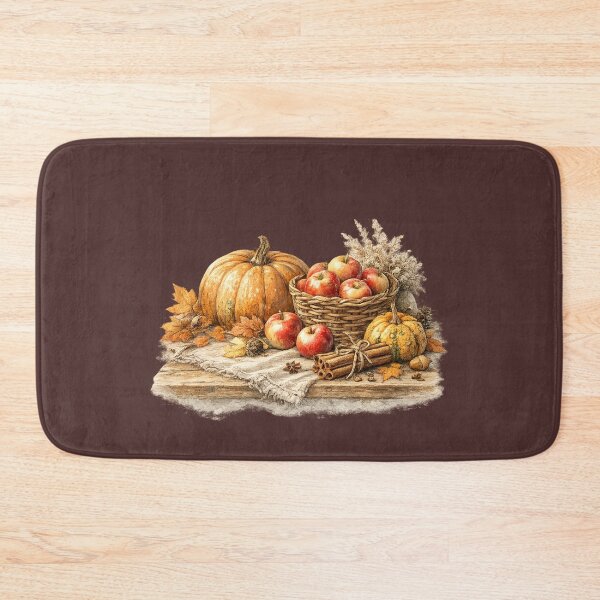 Item preview, Autumn Harvest Watercolor | Pumpkin Apple Cottagecore Art | Rustic Fall Kitchen Decor | Thanksgiving Illustration designed and sold by MagicMakerPh.