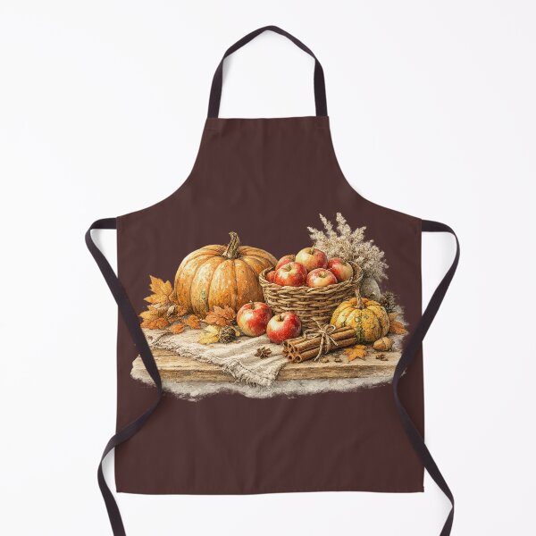 Item preview, Autumn Harvest Watercolor | Pumpkin Apple Cottagecore Art | Rustic Fall Kitchen Decor | Thanksgiving Illustration designed and sold by MagicMakerPh.