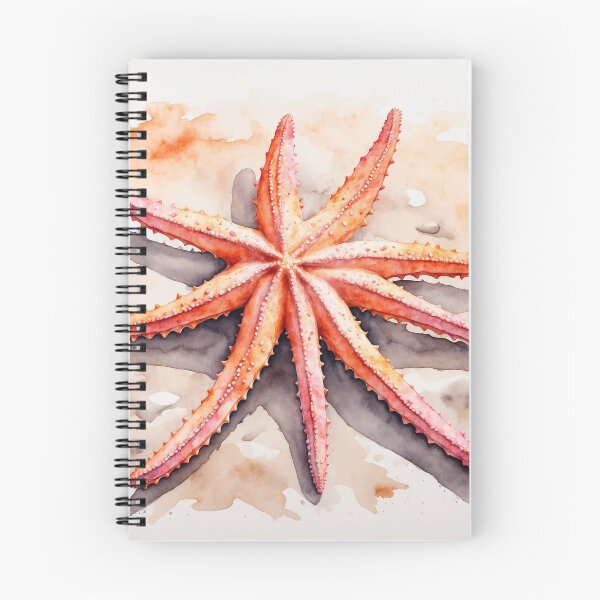 Item preview, Starfish Watercolor Art — Ocean Print designed and sold by RawNaturePrints.