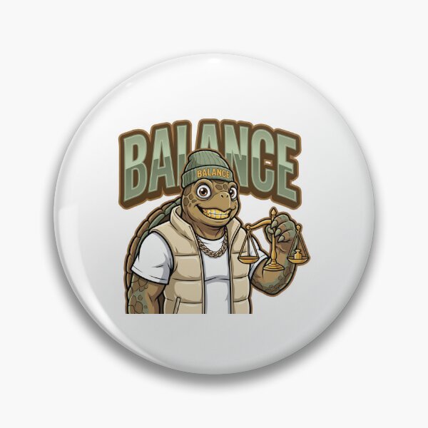 Item preview, Balance Turtle Gift Design designed and sold by AbanoubStore.