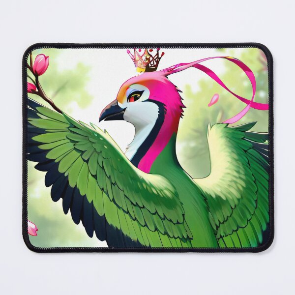 Item preview, The Avian Queen: Majesty in the Blossom Forest designed and sold by BLUESKY11a.