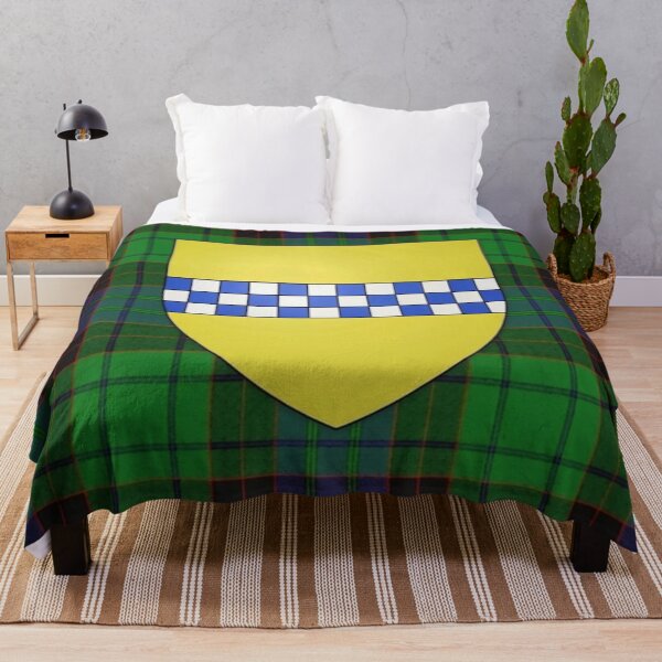 Item preview, Stewart High Steward of Scotland Arms and Old Modern tartan designed and sold by Kirrindy Designs.