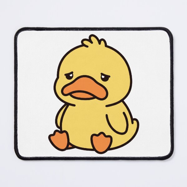 Item preview, Cute But Sad Kawaii Yellow Duck designed and sold by seven things shop.