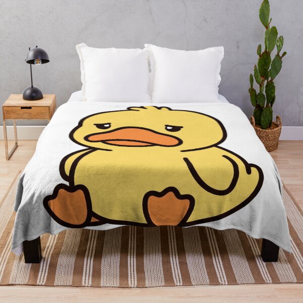 Item preview, Cute But Sad Kawaii Yellow Duck designed and sold by seven things shop.