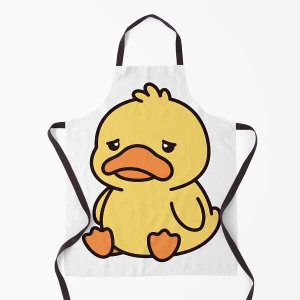 Item preview, Cute But Sad Kawaii Yellow Duck designed and sold by seven things shop.