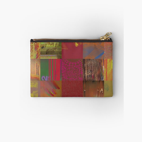 Artikelvorschau, Glitch Art, Datenkorruption, Raster, abstraktes kybernetisches Design entworfen und verkauft von Terry Bain.