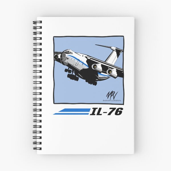 Item preview, IL-76 Climb designed and sold by MPV Aviation Illustrations.