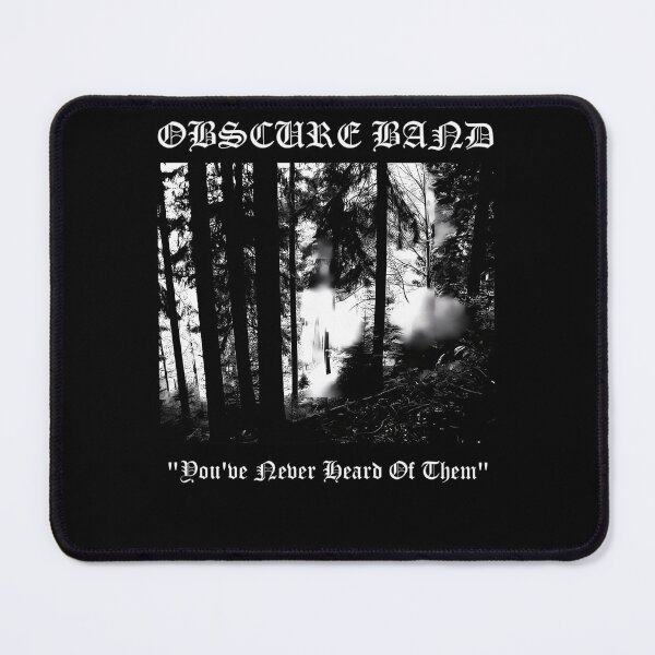 Item preview, Obscure Band Never Heard Of Them designed and sold by diywithharshit.
