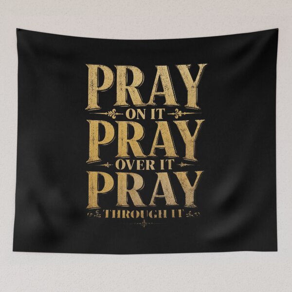 Item preview, Camo Pray On It Pray Over It Camouflage God Jesus Christian designed and sold by OlakunleOloroz.