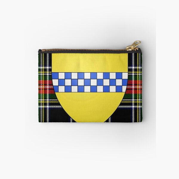 Item preview, Stewart High Steward of Scotland Arms and Black Tartan designed and sold by Kirrindy Designs.