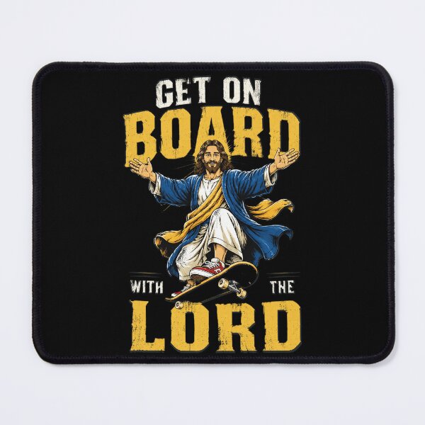 Item preview, Christ Skateboarding Get On Board With The Lord Jesus Skate designed and sold by OlakunleOloroz.