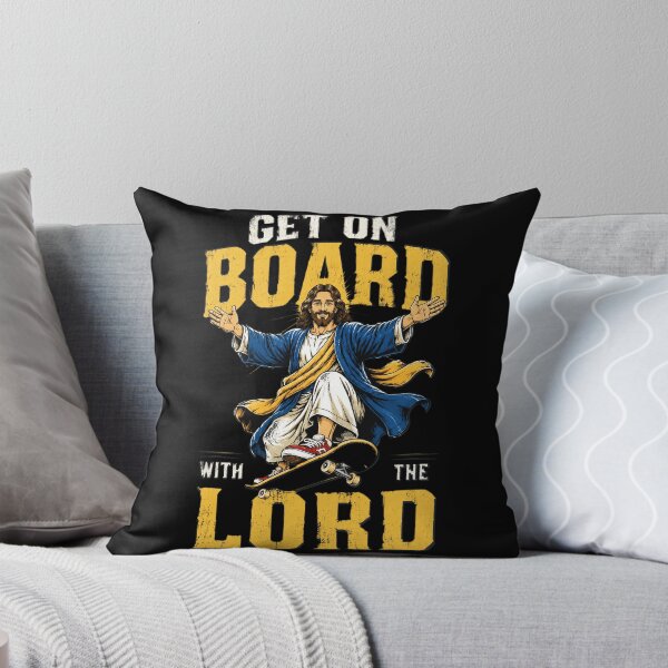 Item preview, Christ Skateboarding Get On Board With The Lord Jesus Skate designed and sold by OlakunleOloroz.
