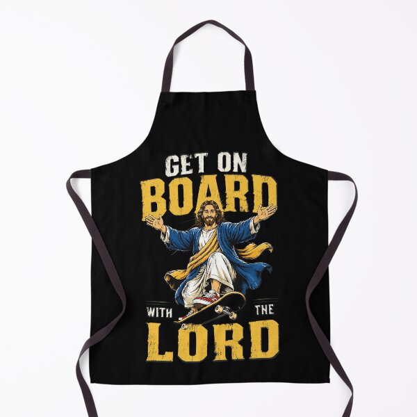 Item preview, Christ Skateboarding Get On Board With The Lord Jesus Skate designed and sold by OlakunleOloroz.