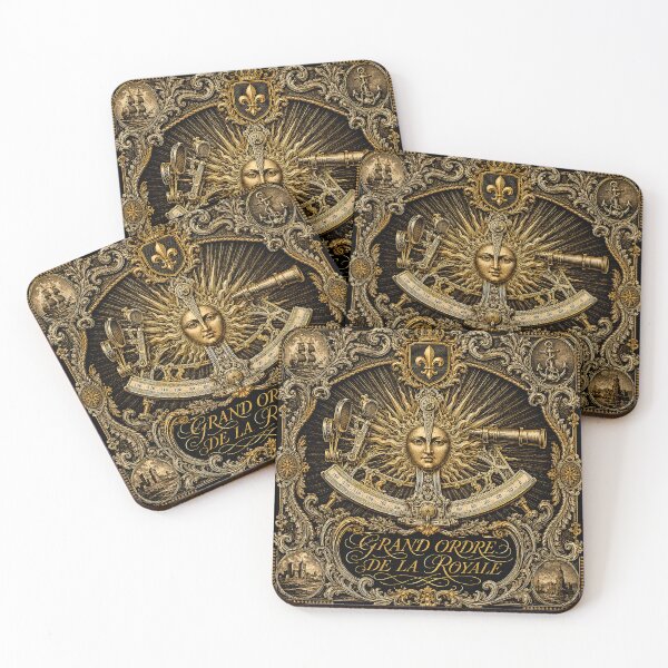 Item preview, Grand Ordre De La Royale Baroque Maritime Art designed and sold by RoyalOrderGallery.
