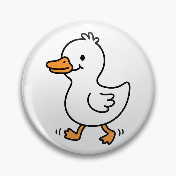 Item preview, Kawaii Walking Duck designed and sold by seven things shop.