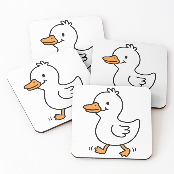 Item preview, Kawaii Walking Duck designed and sold by seven things shop.