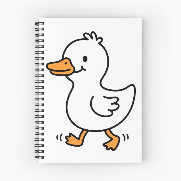 Item preview, Kawaii Walking Duck designed and sold by seven things shop.