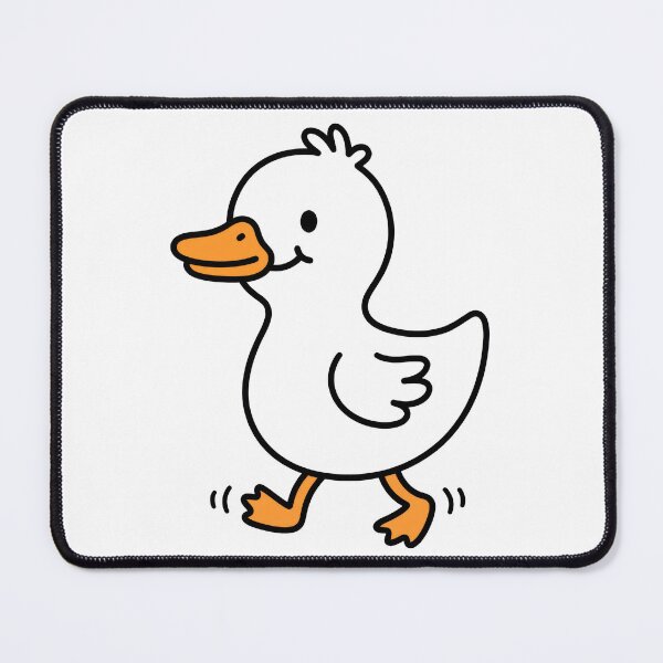 Item preview, Kawaii Walking Duck designed and sold by seven things shop.