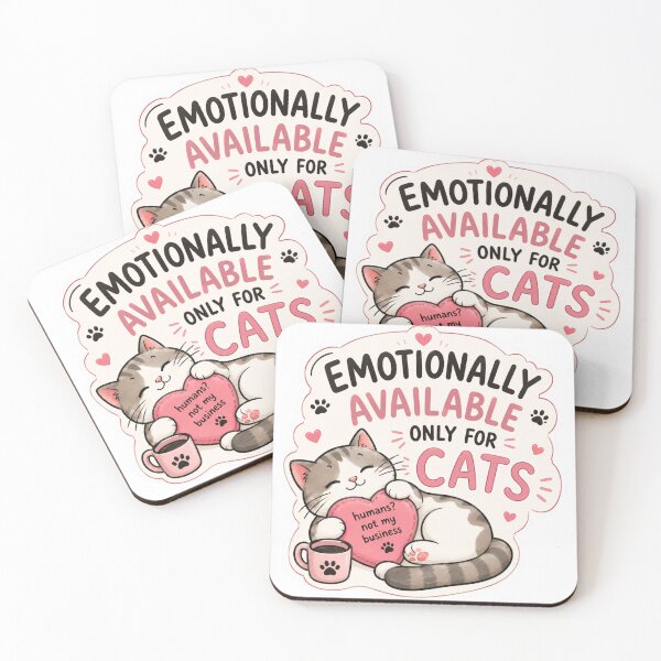 Item preview, cat only designed and sold by grow gently studio.