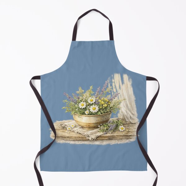 Item preview, Wildflower Pottery Bowl Watercolor | Cottagecore Floral Decor | Botanical Farmhouse Illustration | Rustic Flower Art designed and sold by MagicMakerPh.