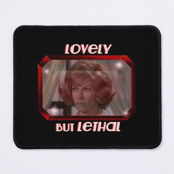 Item preview, Lovely But Lethal (on Black) designed and sold by PawsitiveMum3.