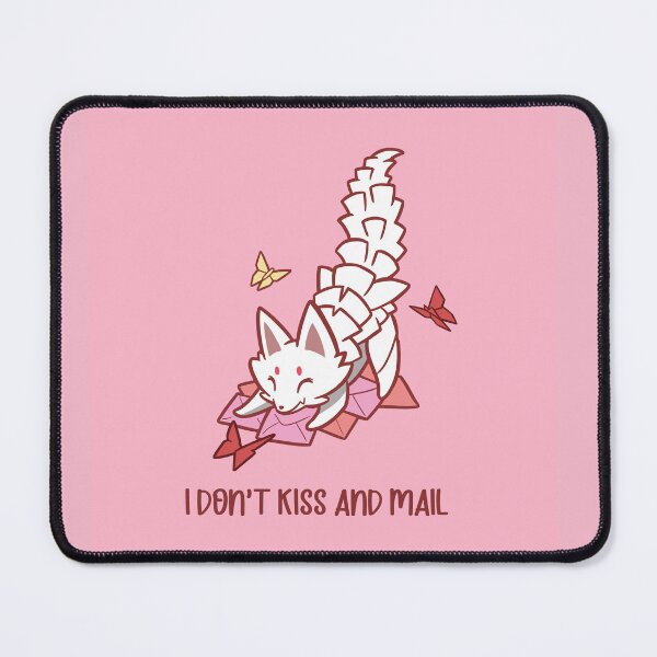 Item preview, I don't kiss and Mail!  designed and sold by paper9tailedfox.