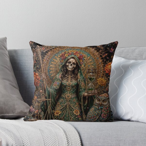Item preview, Vestido verde Santa Muerte designed and sold by AliceWhiteDF.