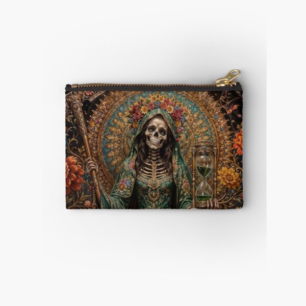 Item preview, Green Dress Santa Muerte designed and sold by AliceWhiteDF.