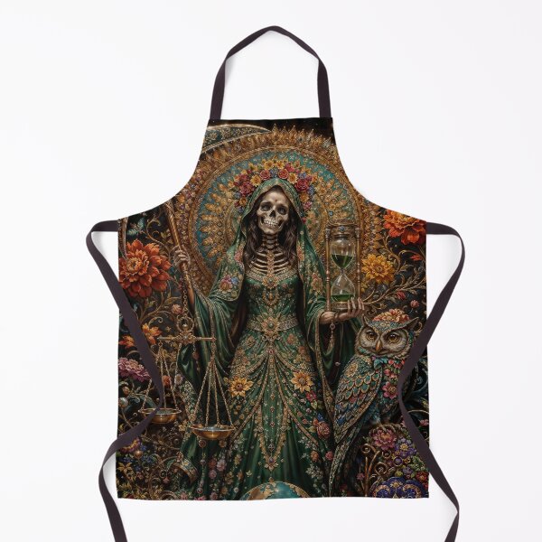 Artikelvorschau, Grünes Kleid Santa Muerte entworfen und verkauft von AliceWhiteDF.