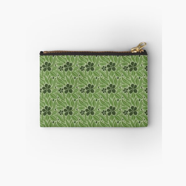 Item preview, Olive Green Botanical Pattern | Sage Folk Floral Print | Vintage Nature Wildflower Design designed and sold by DColourMuse.