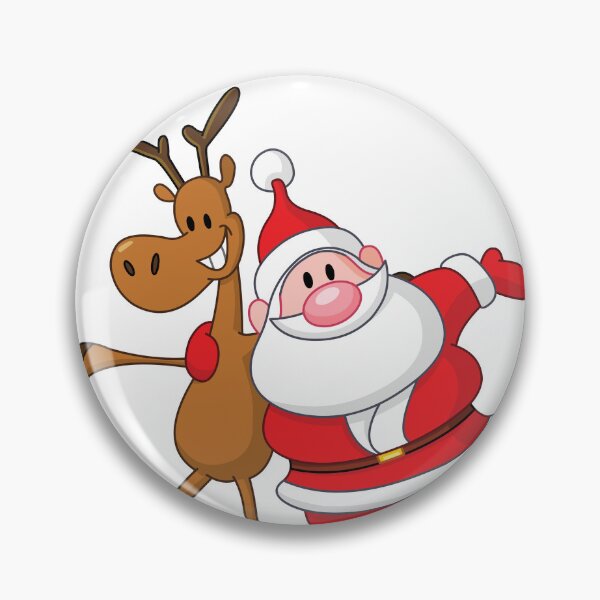 Item preview, Funny Santa & Reindeer Christmas T-Shirt | Best Friends Holiday Tee | Cute Festive Christmas Graphic | Merry Christmas Gift designed and sold by PureHopeStudio.