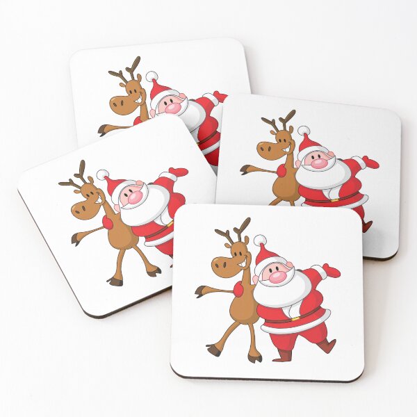 Item preview, Funny Santa & Reindeer Christmas T-Shirt | Best Friends Holiday Tee | Cute Festive Christmas Graphic | Merry Christmas Gift designed and sold by PureHopeStudio.