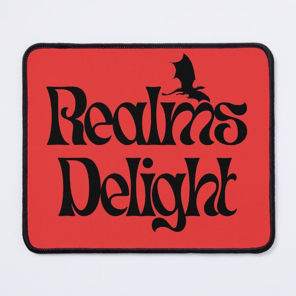 Item preview, Realm’s Delight Dragon Throne Fantasy Typography designed and sold by MiniCooper27.