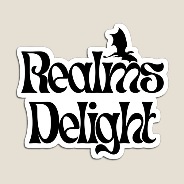 Item preview, Realm’s Delight Dragon Throne Fantasy Typography designed and sold by MiniCooper27.