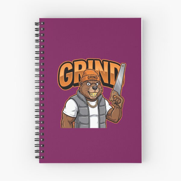 Item preview, Grind Beaver Gift Design designed and sold by AbanoubStore.