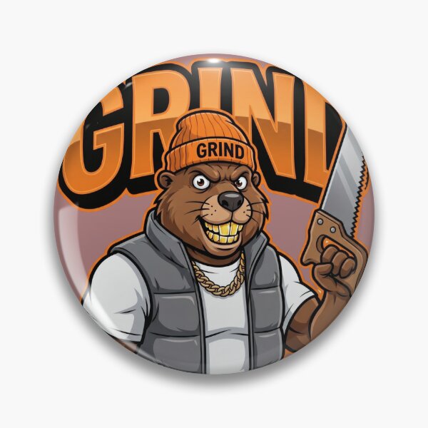 Item preview, Grind Beaver Gift Design designed and sold by AbanoubStore.